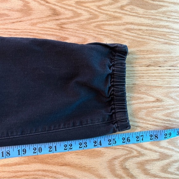 Paige Mayslie Jogger Pants Faded Mist Washed Black 32 - Picture 13 of 14